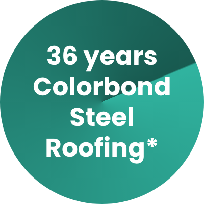 36 Years Colorbond Steel Roofing