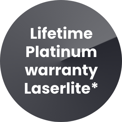 Lifetime Platinum warranty Laserlite